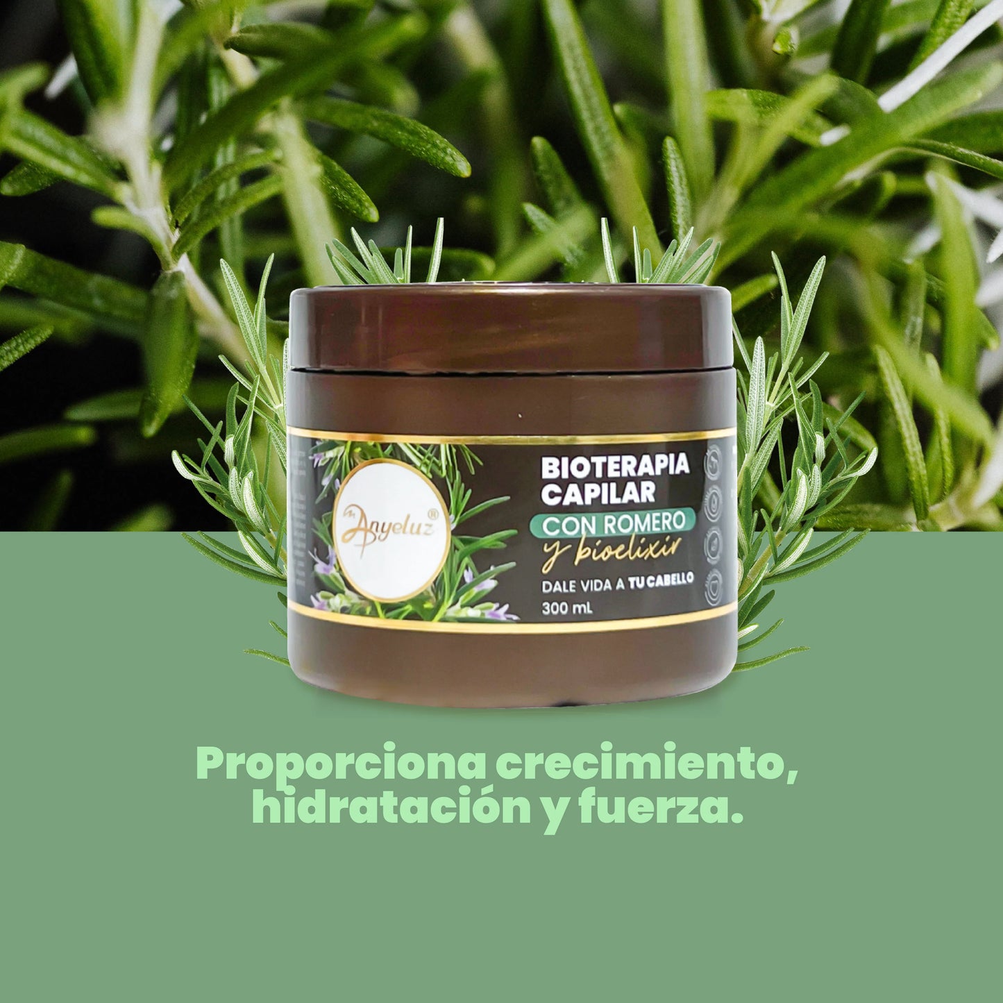Bioterapia Capilar con Romero y Bioelixir X 300 ML ANYELUZ
