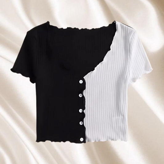 crop top luisa con manga