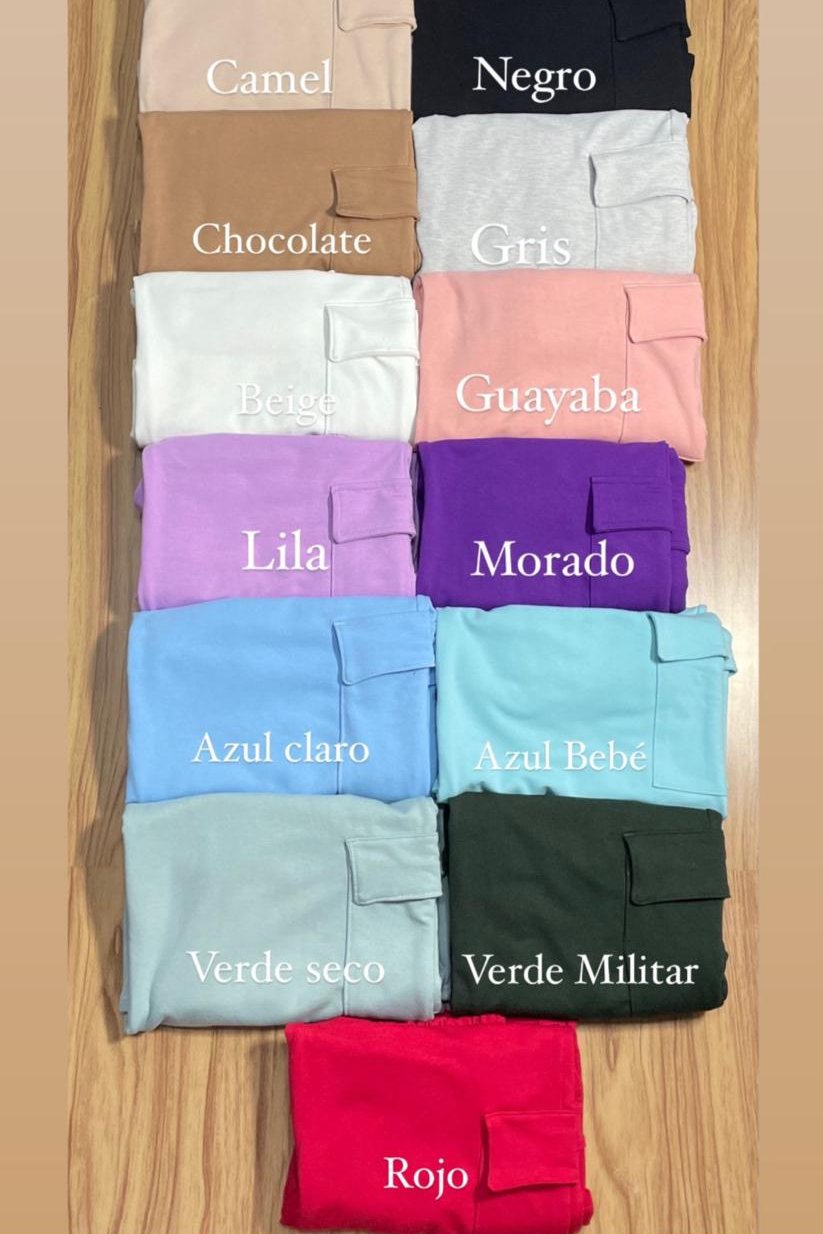 Pantalón Sudadera Cargo martina