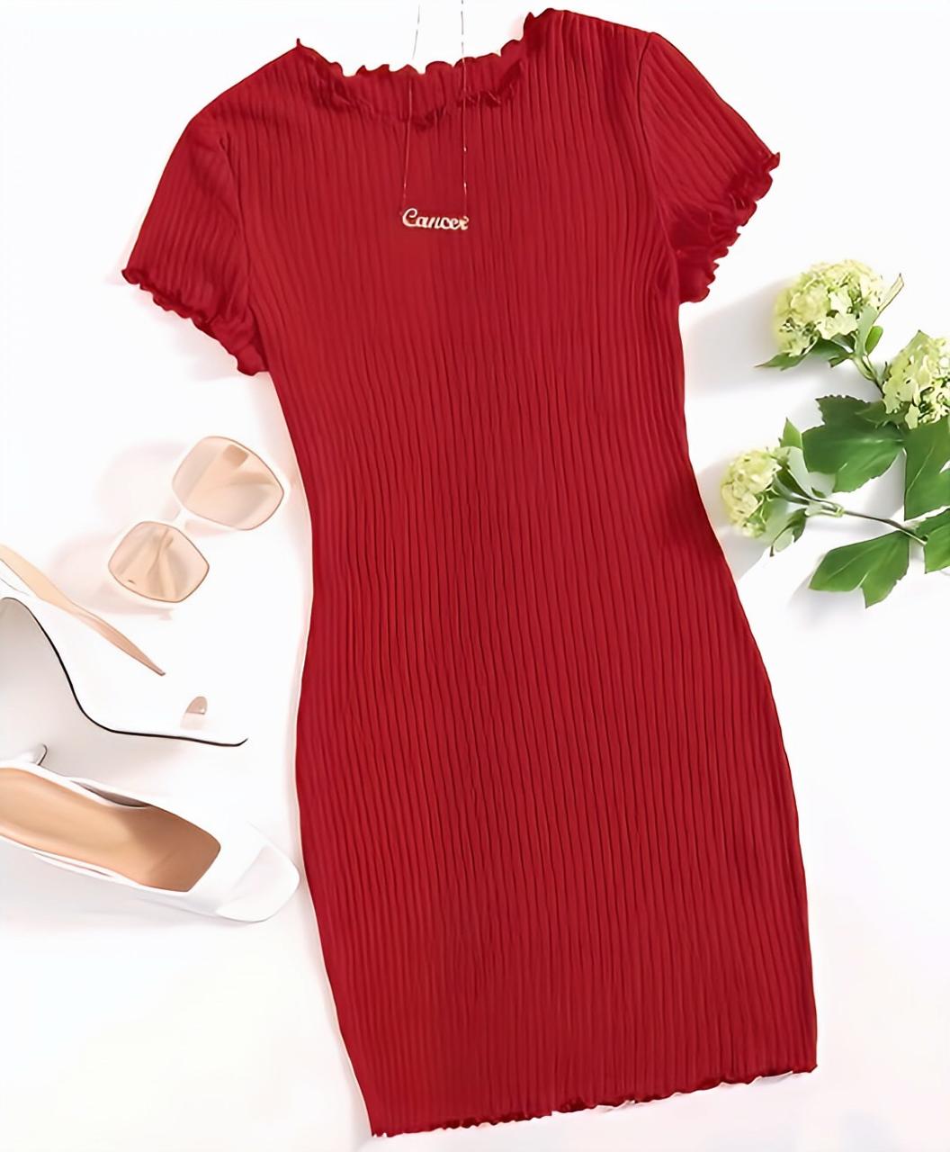 vestido celeste corto (v)