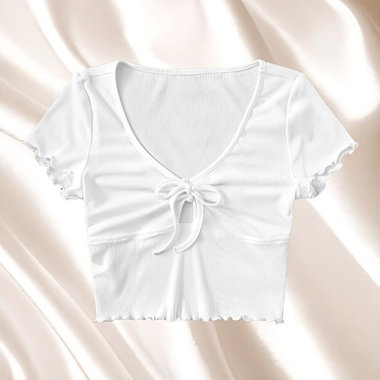blusa corta alana