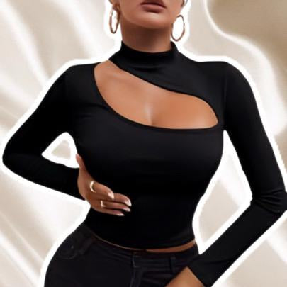 crop top con escote