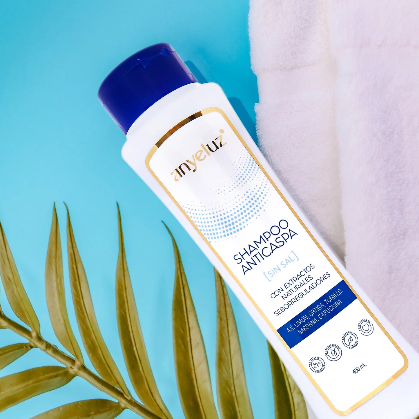 Shampoo Anticaspa ANYELUZ X 400ML